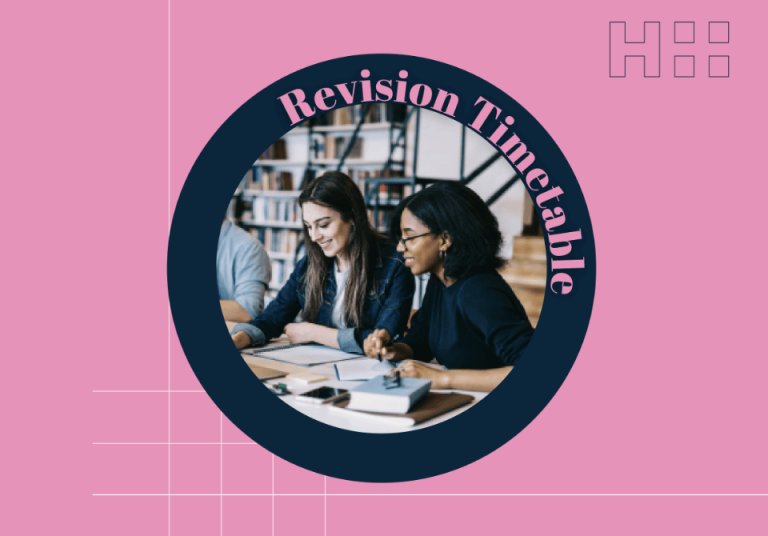 Revision Timetable Higher Horizons